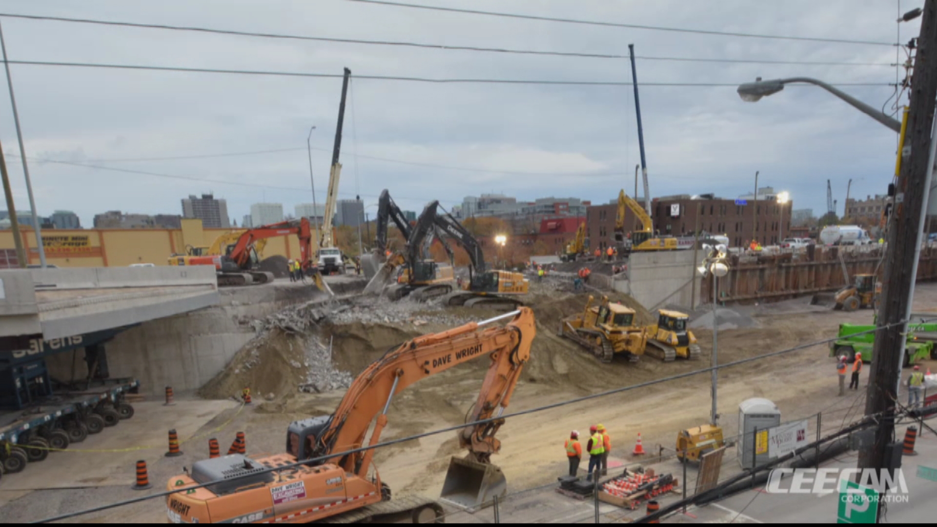 Kent Street Bridge Replacement Captured On Video 