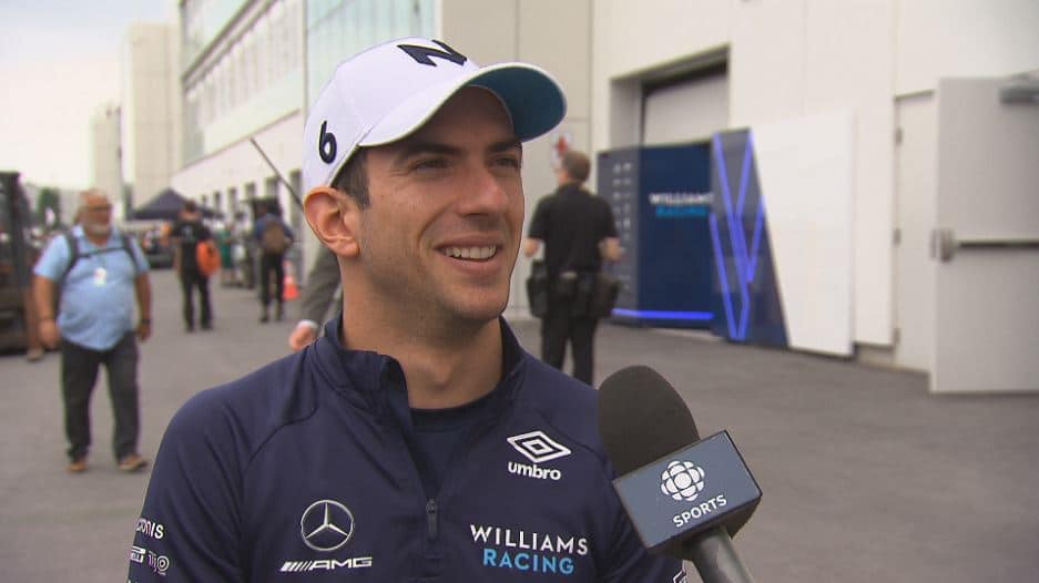 Montreal born Nicholas Latifi looks forward to competing in his first Canadian Grand Prix