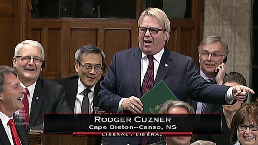 MP Rodger Cuzner reads his annual Christmas poem in the House | CBC News