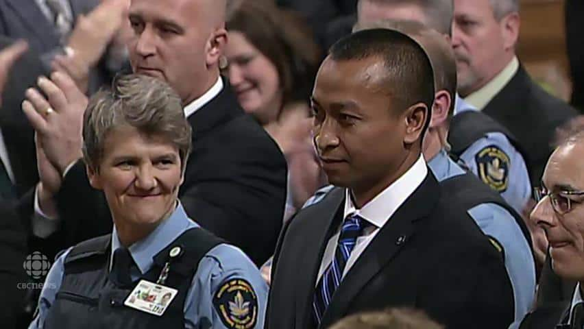 Parliament Hill Security Guards Honoured In Special Ceremony | CBC News