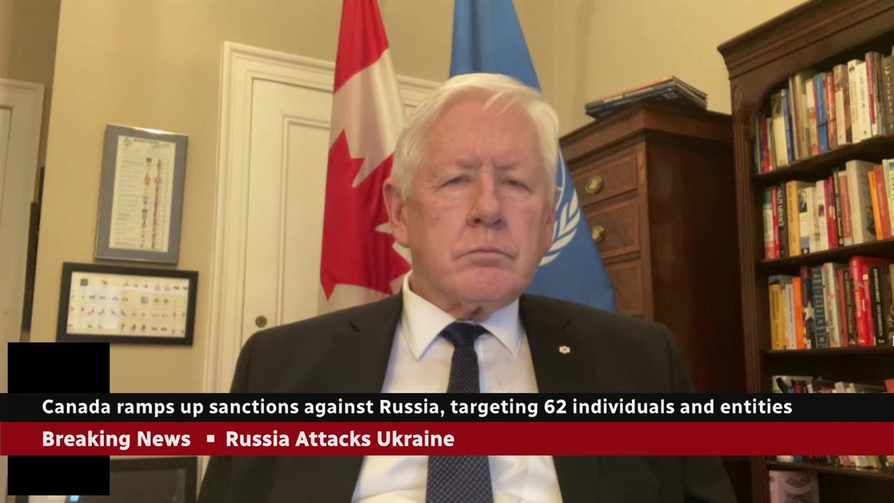 Putin 'can't just ignore the political will of 44 million' Ukrainians, says  Canada's Amb. to UN