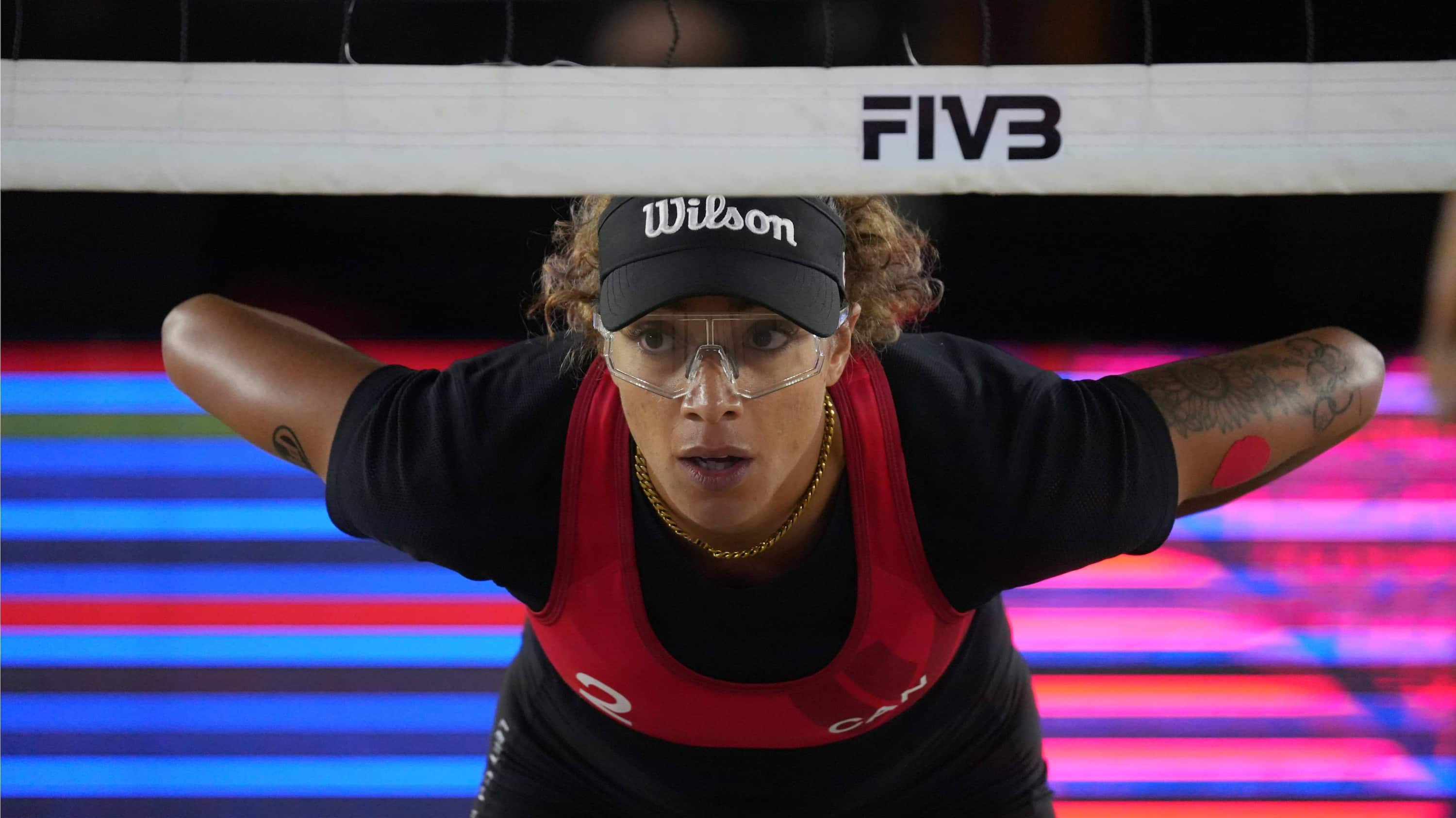 Canadian beach volleyball duo Humana-Paredes, Wilkerson ousted in  quarterfinals at worlds