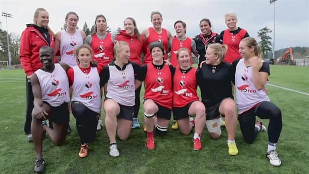 Canadian Women S Rugby Sevens Earn Their Ranking Cbc Ca