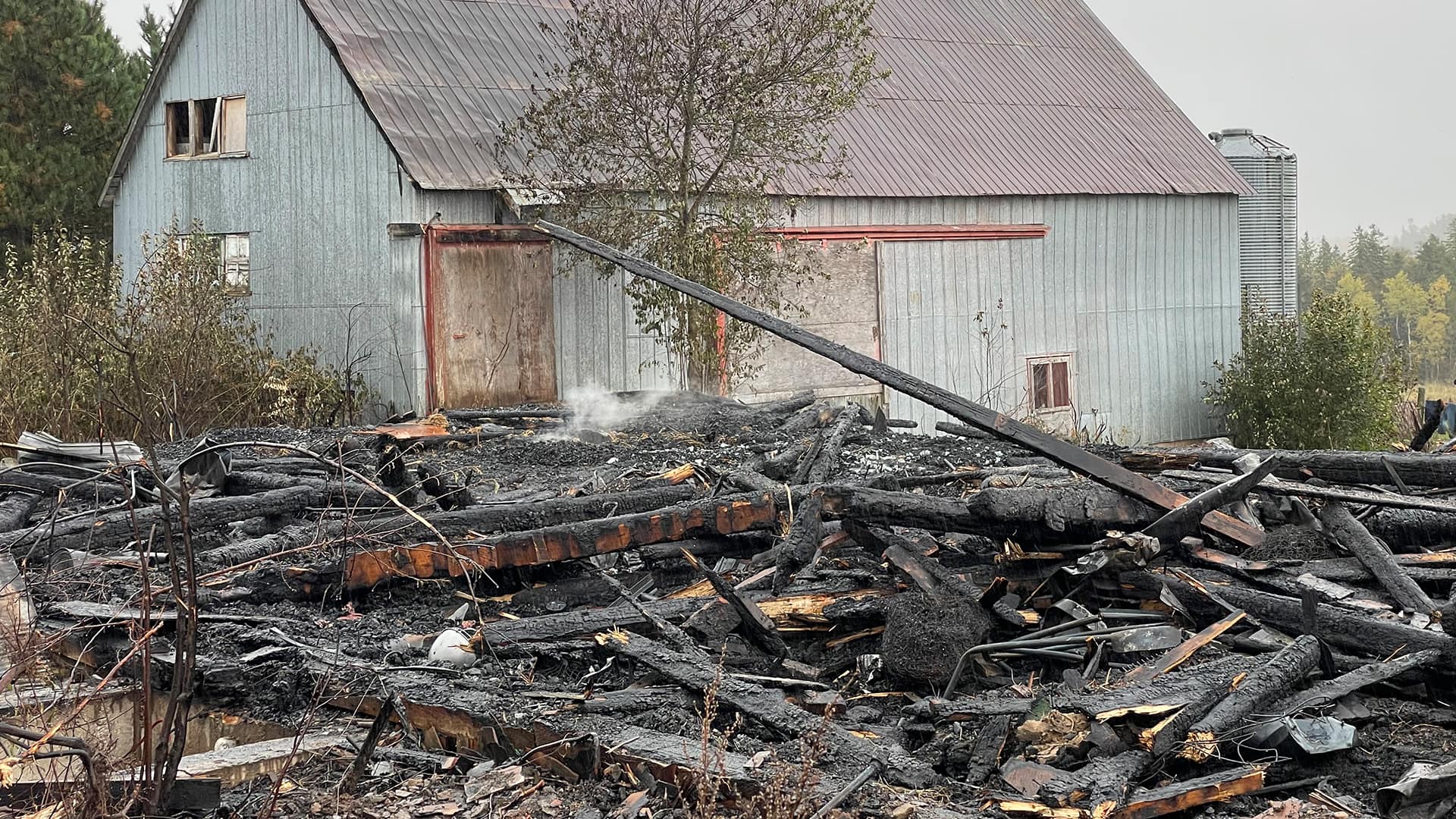 'Devastating' Barn Fire At Petitcodiac Sausage Business | CBC News