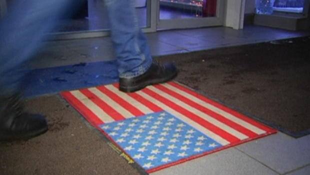 Russian Shopping Mall Lays Down U S Flag Doormats Cbc News