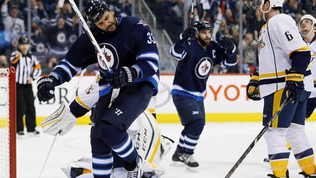 Blake Wheeler Overtime Hero As Jets Edge Predators | CBC Sports