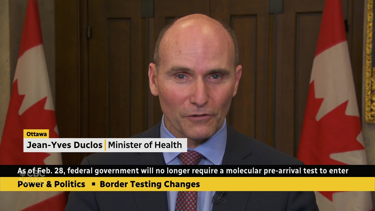 Canadian government relaxing border testing requirements by end of month￼