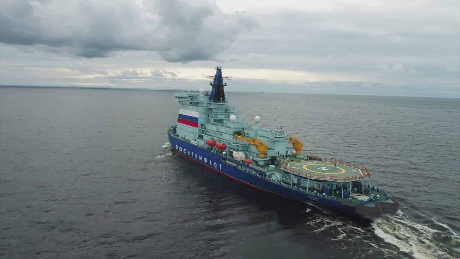 Russia Says World's Largest Nuclear Icebreaker Embarking On Arctic ...