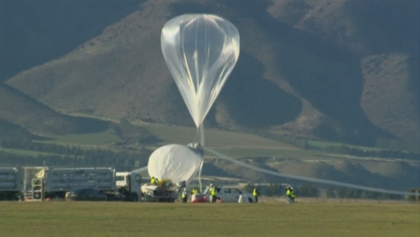 NASA launches massive balloon to study near space | CBC News