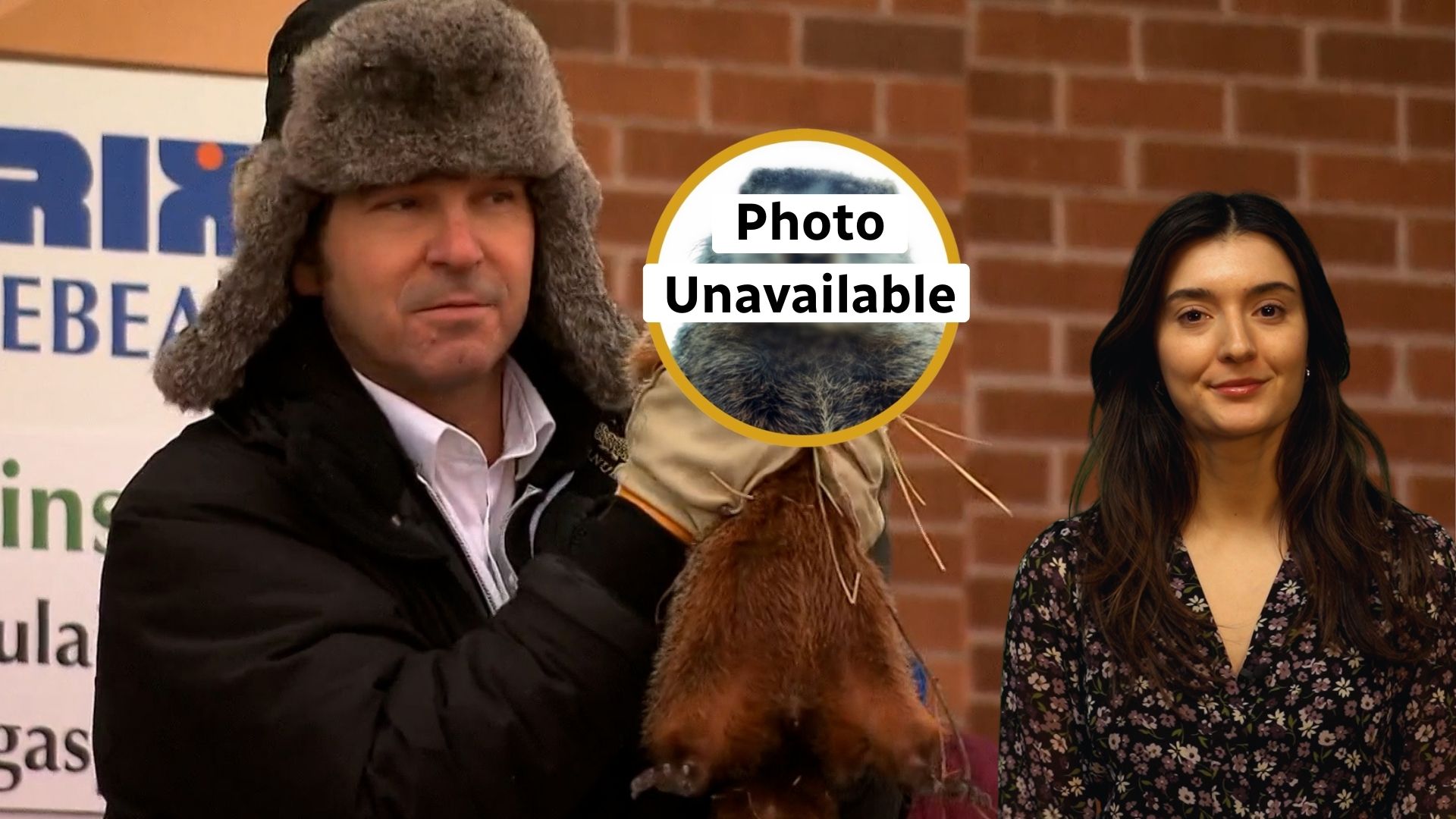 Quebec groundhog wakes up to a snowstorm, predicts an early spring