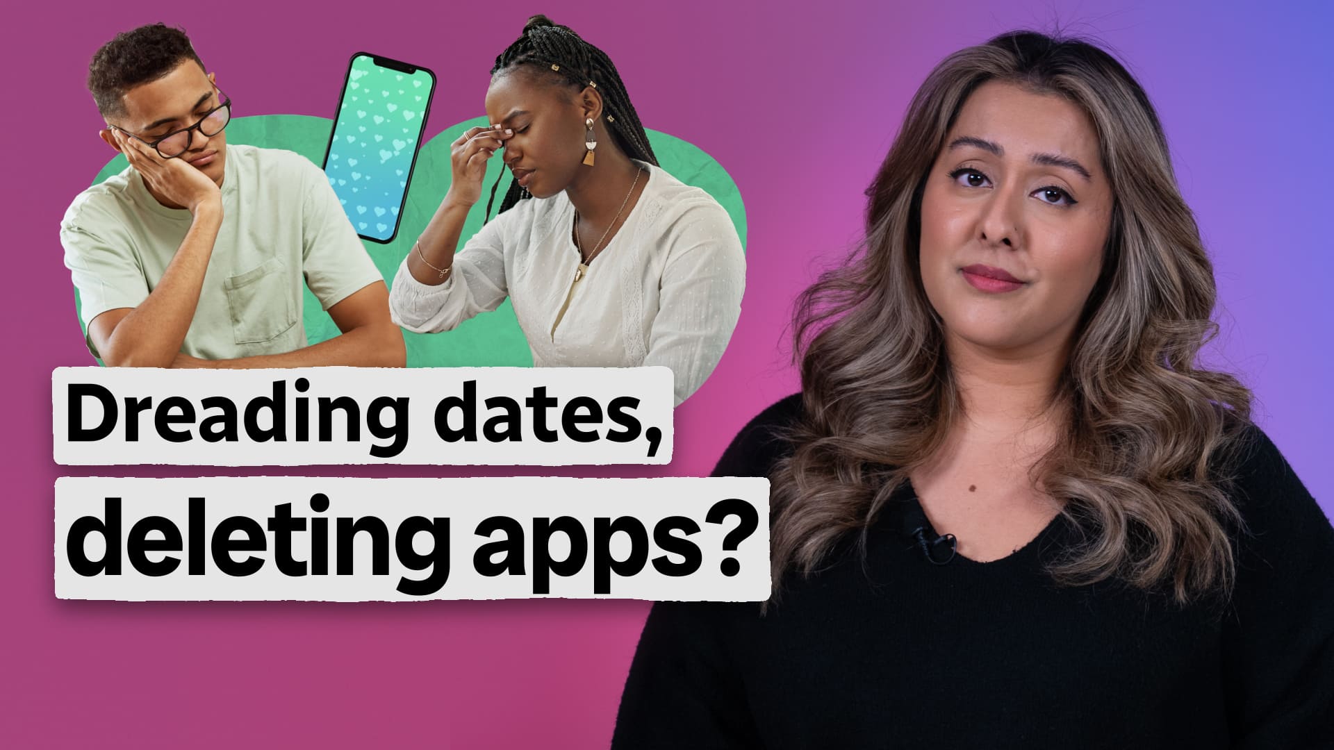 Here’s what dating app burnout looks like