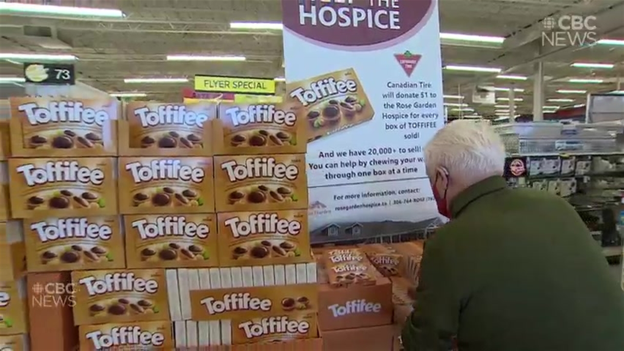 Sask. Canadian Tire with world-leading Toffifee sales sweetens